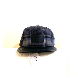 Coach hat wide brim